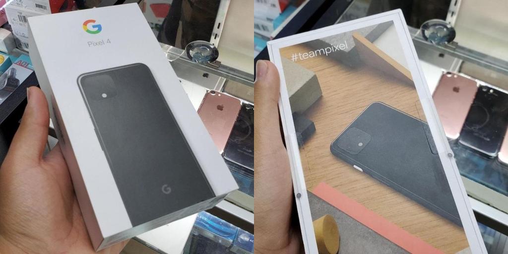 Pixel 4 box leak