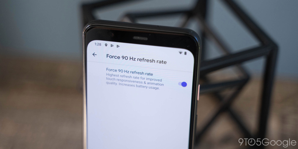 Pixel 4 90hz force 2