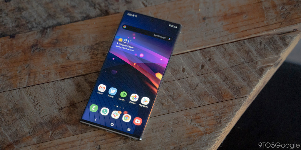 Samsung galaxy note 10 plus 12