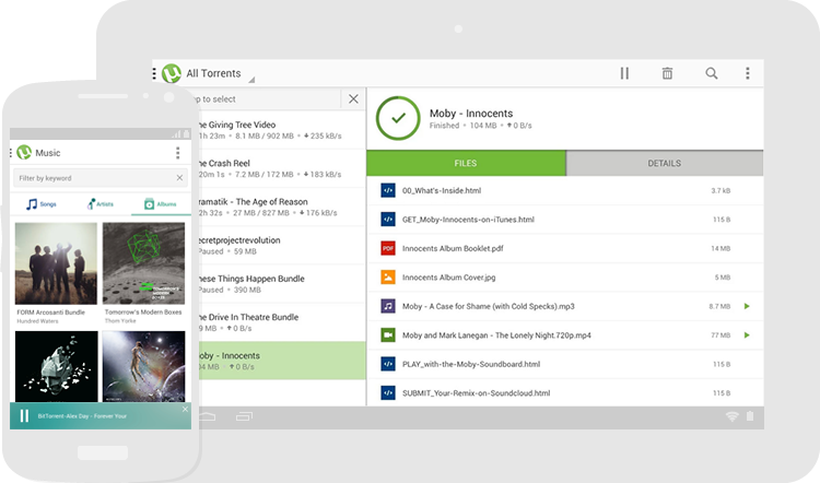 Utorrent on devices