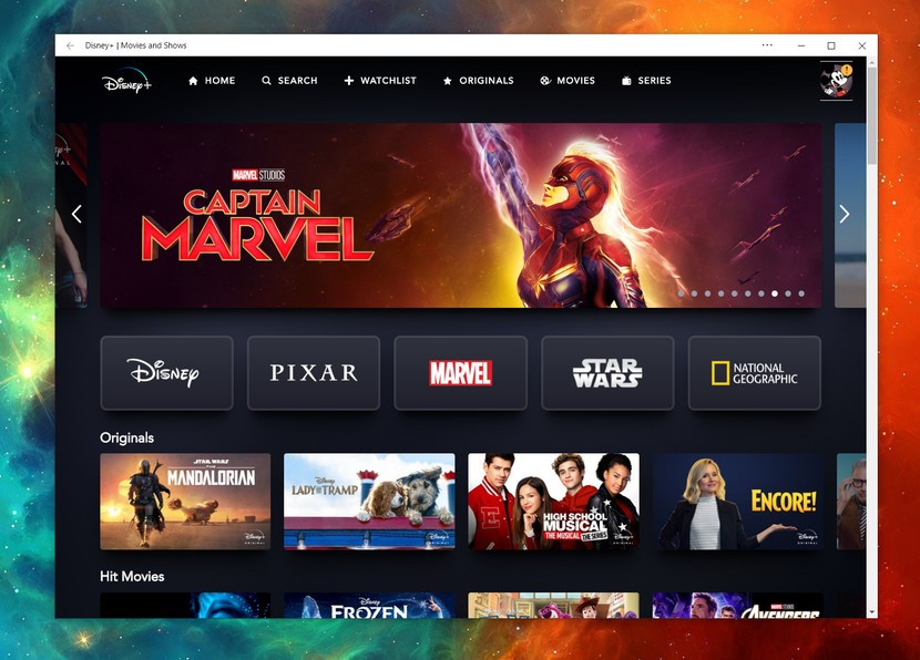 Disney plus captainmarvel shows