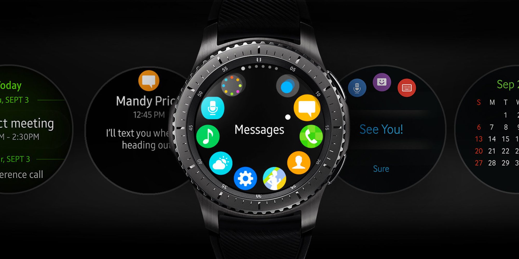 Samsung gear s3 frontier smartwatch