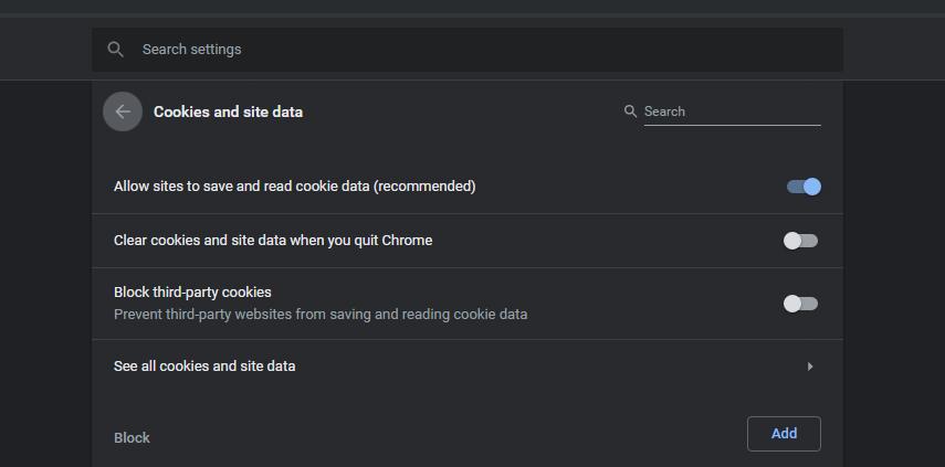 Configure browsers to automatically clear data on close 528378 2