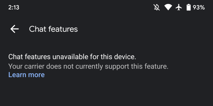 Google kills rcs trick e1572556459938