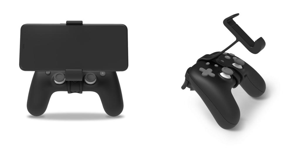 Stadia controller claw
