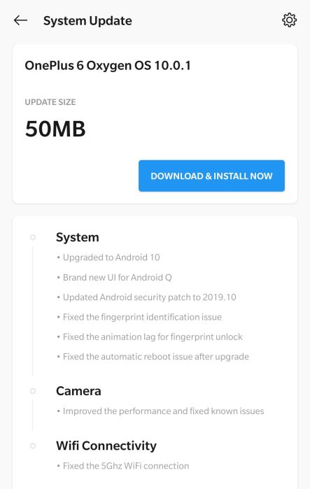 Oneplus 6 android 10