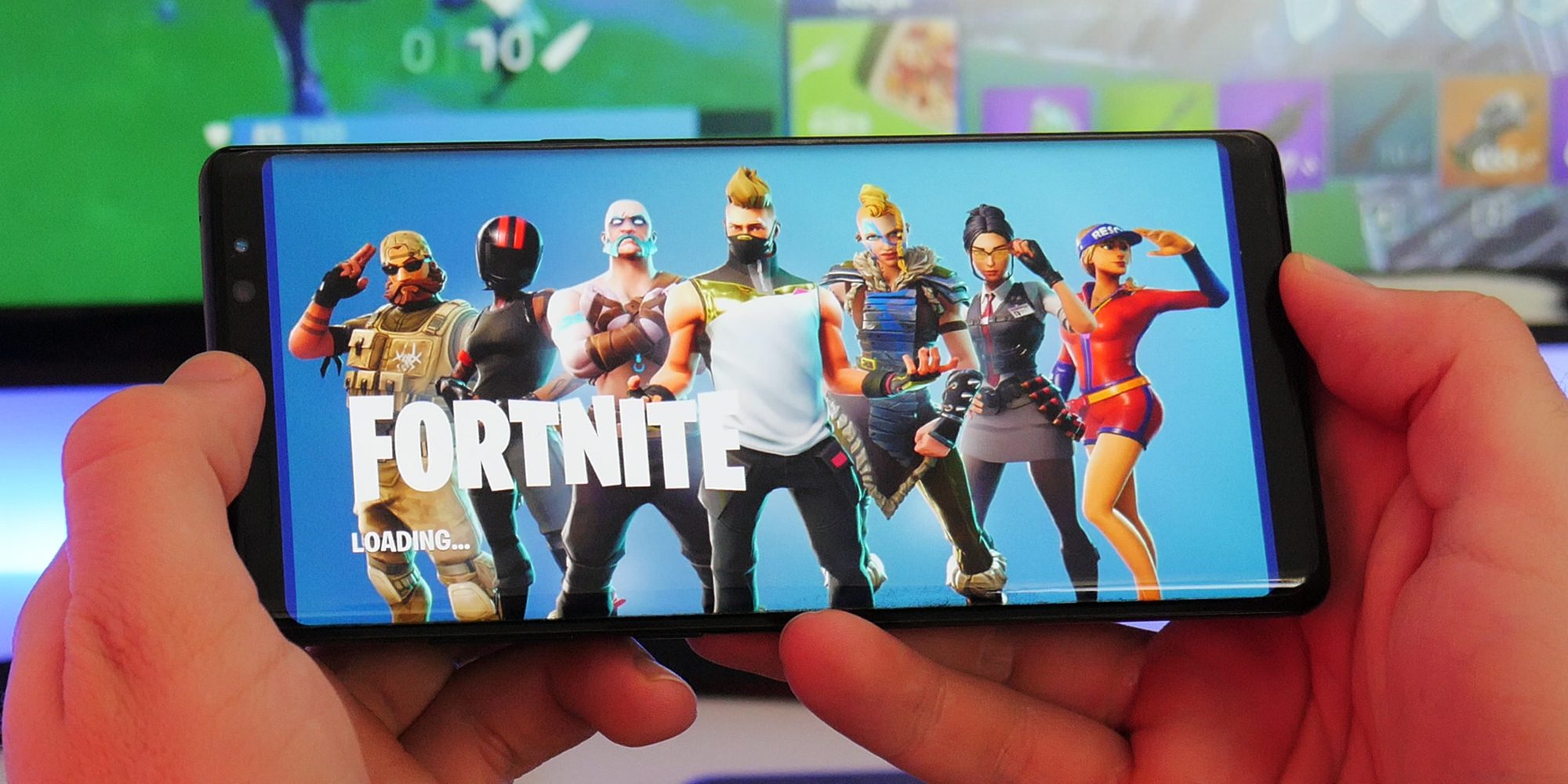 Fortnite for android header