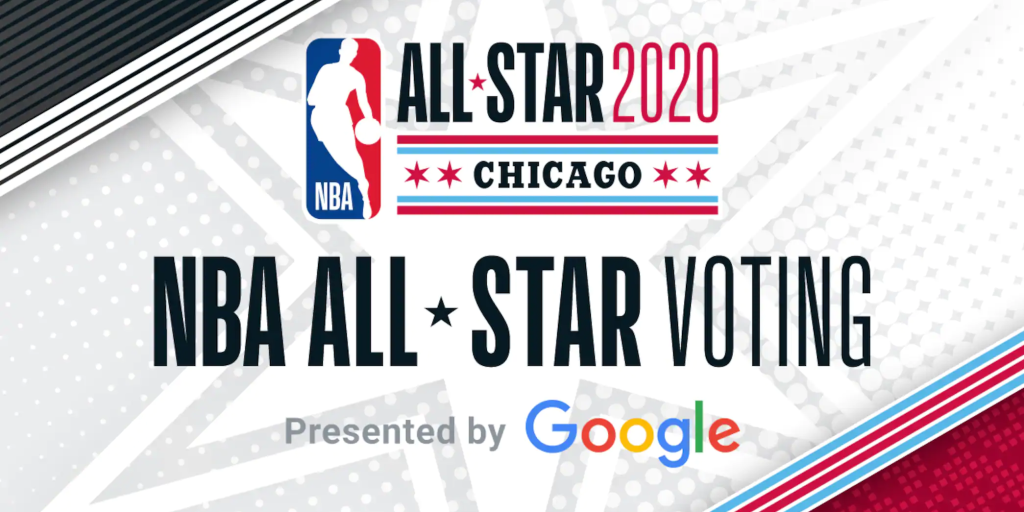 Google nba all star voting 2020 cover