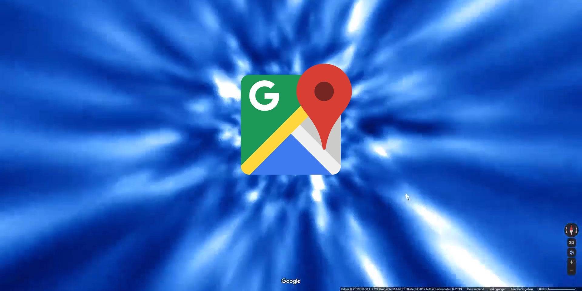 Google maps hyperspace 2