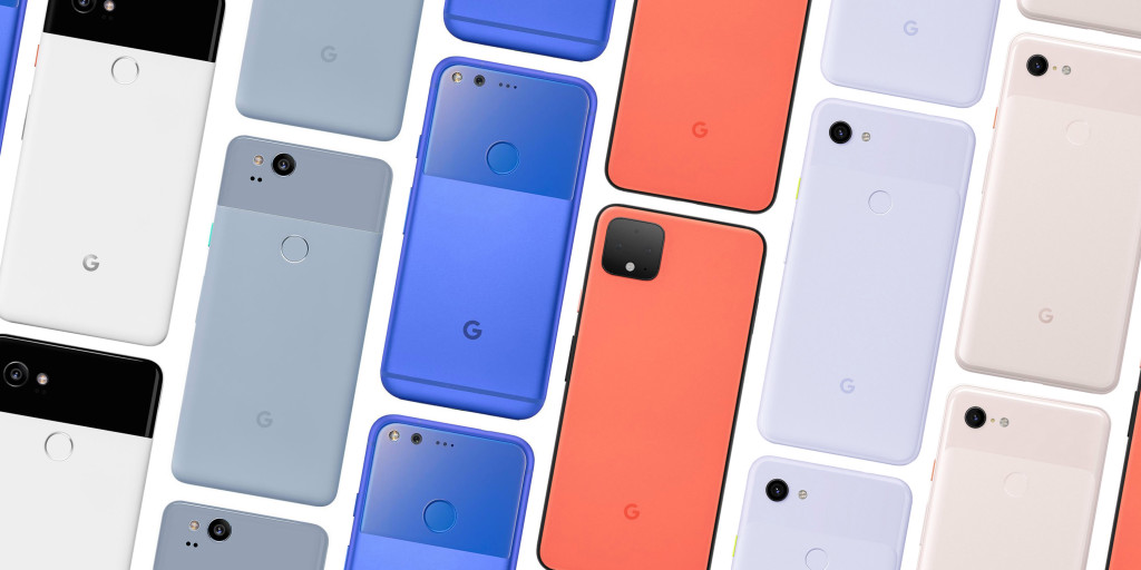 Google pixel colors 2019