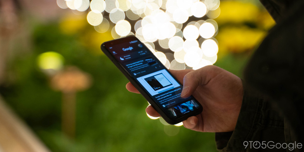Google pixel 4 google app
