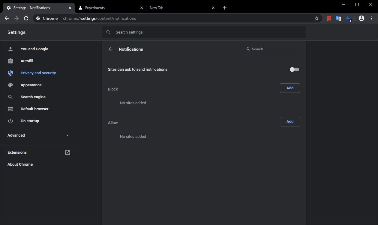 How to enable google chrome s quiet notifications feature 528790 2