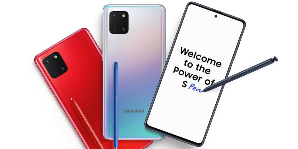 Note 10 lite promo leak