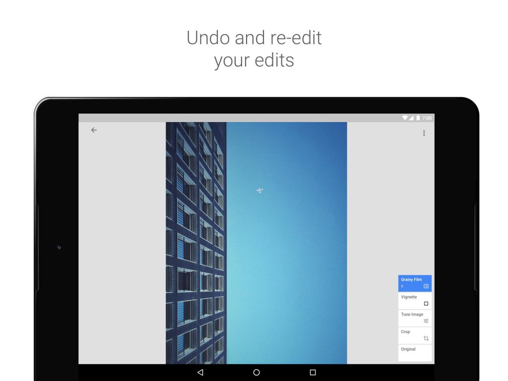 Edit photos with snapseed chromeos