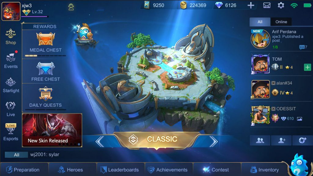 Rpg mode mobile legends chromeos