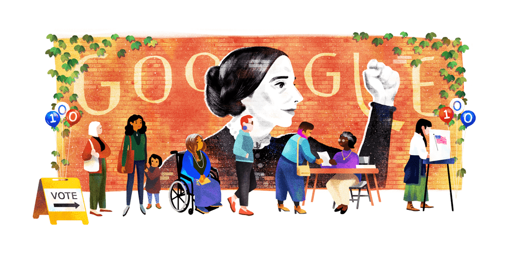 Susan b anthony doodle header