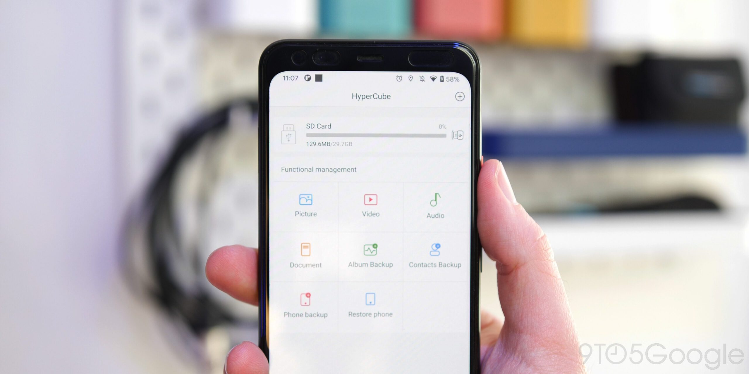 Hypercube storage management scaled