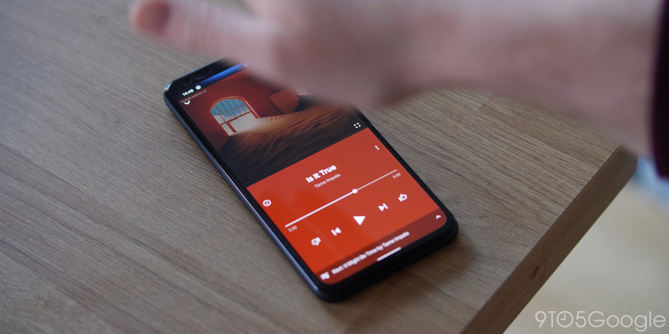 Motion sense pause gesture scaled