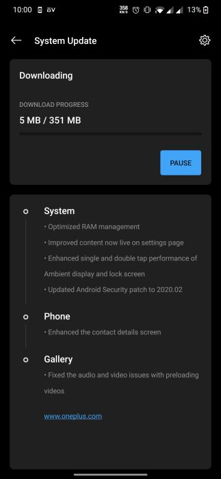 Oxygenos open beta 10