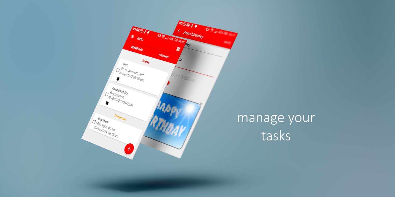 Todo reminder pro widget