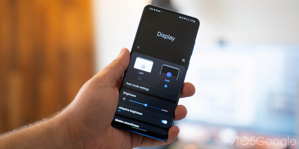 Galaxy s20 dark mode 1