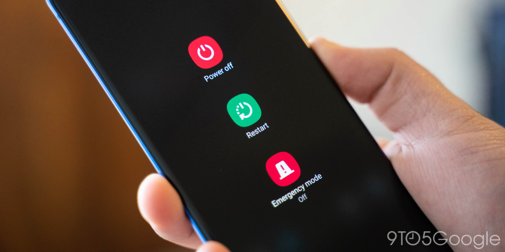 Galaxy s20 power menu 1