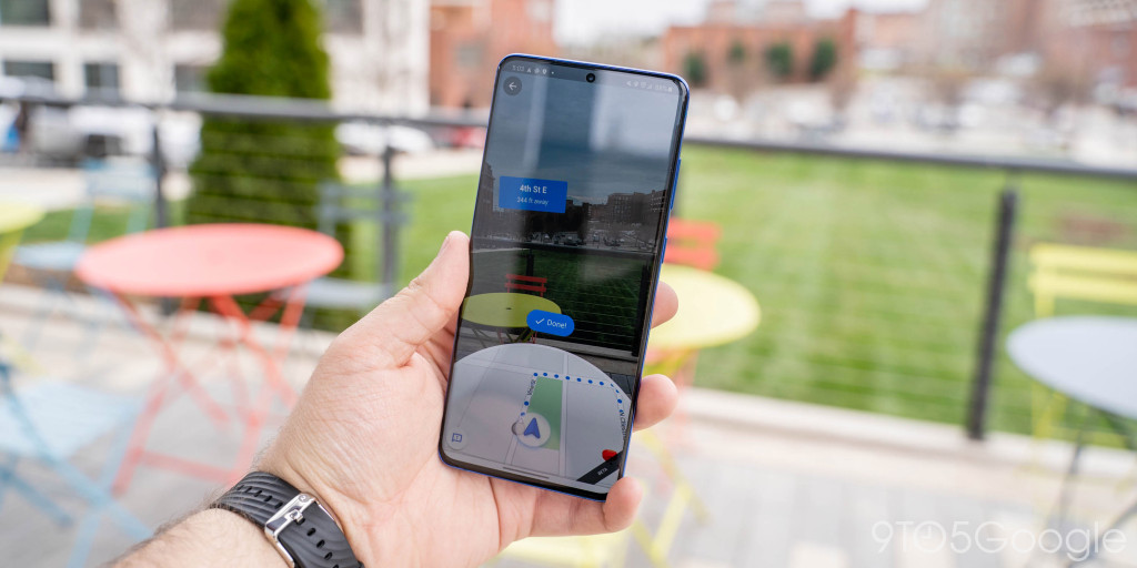 Google maps live view 1