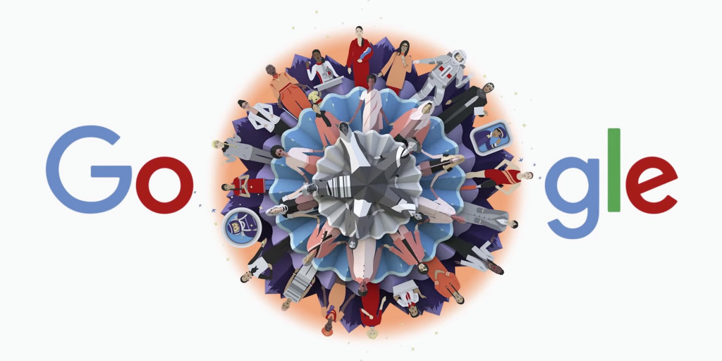 International womens day doodle