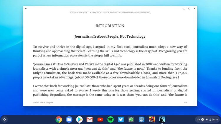 Amazon kindle app works on chromebook