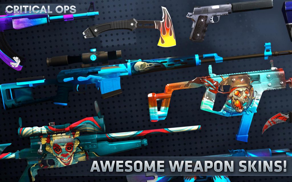 Critical ops weapon skins on chromeos