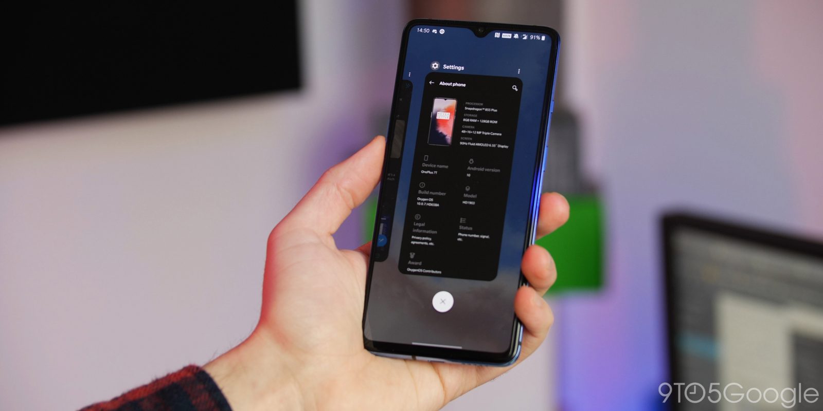 Oneplus launcher 4.4 update refreshes the default app switcher