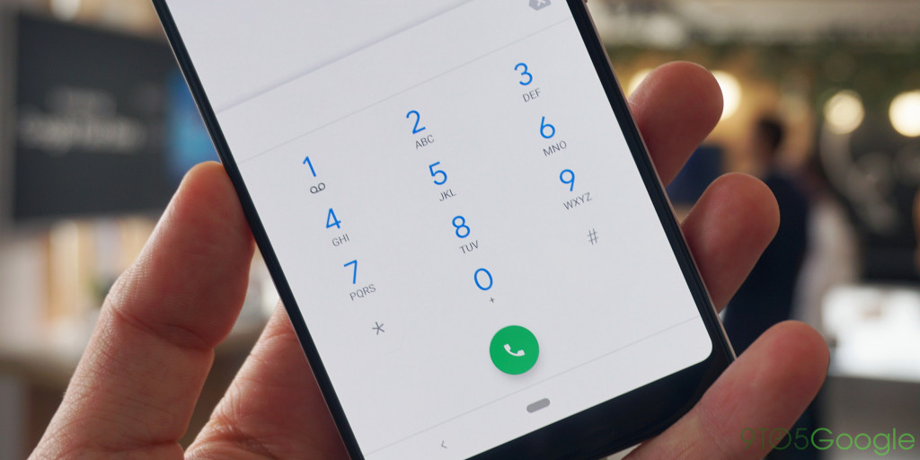Google dialer pixel 3 1