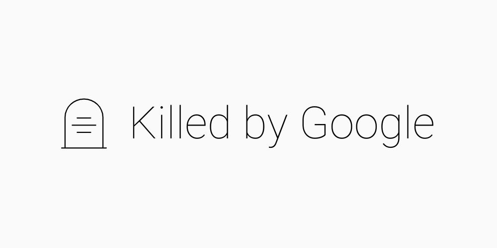 Killed by google logo header