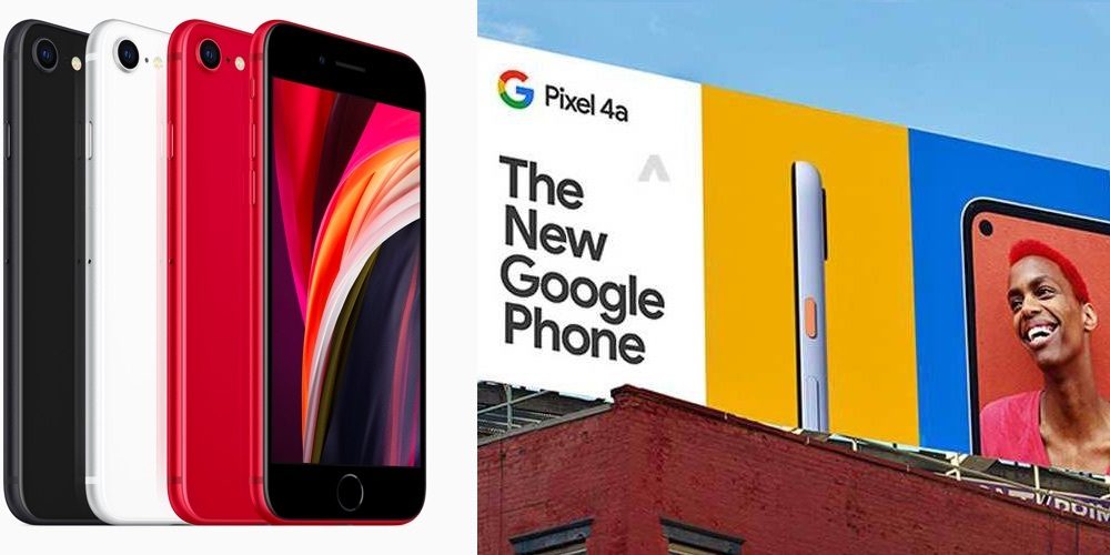 Pixel 4a vs iphone se