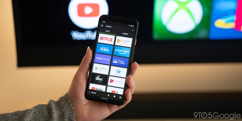 Shield tv remote app redesign