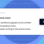 Passive voice grammarly app