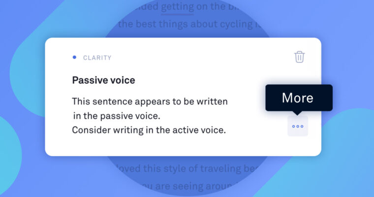 Passive voice grammarly app