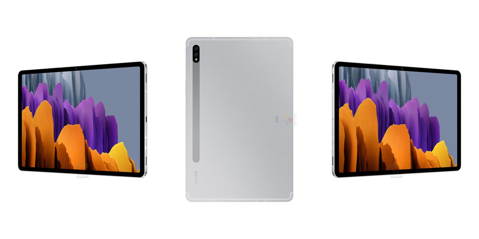 Galaxy Tab S7 specs leak w/ AMOLED and LCD displays, S Pen matches