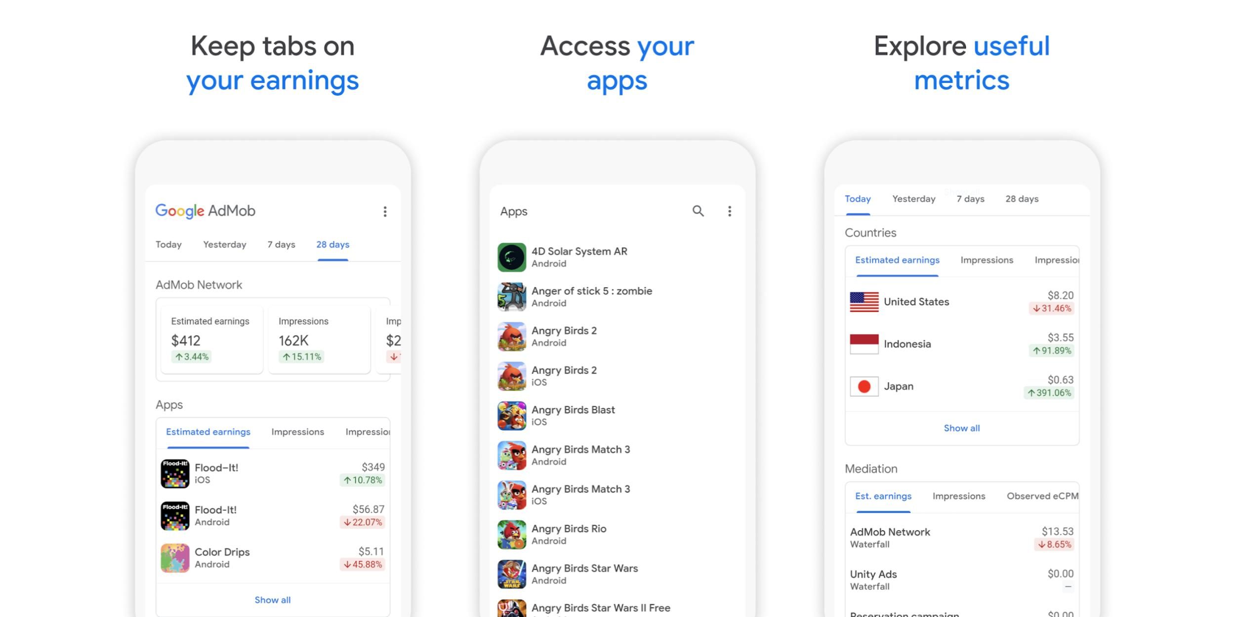 Google admob android