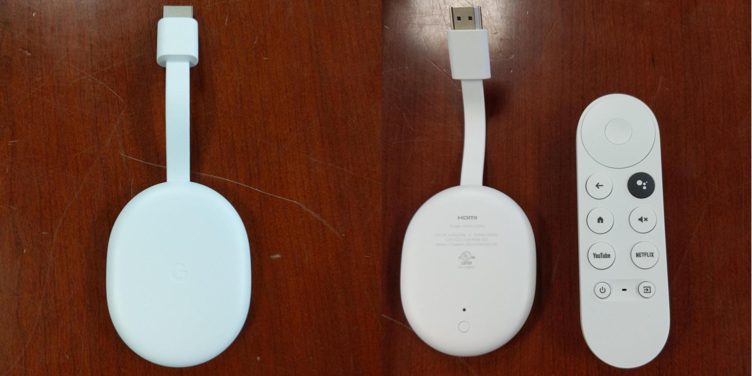 Chromecast google tv unboxing cover