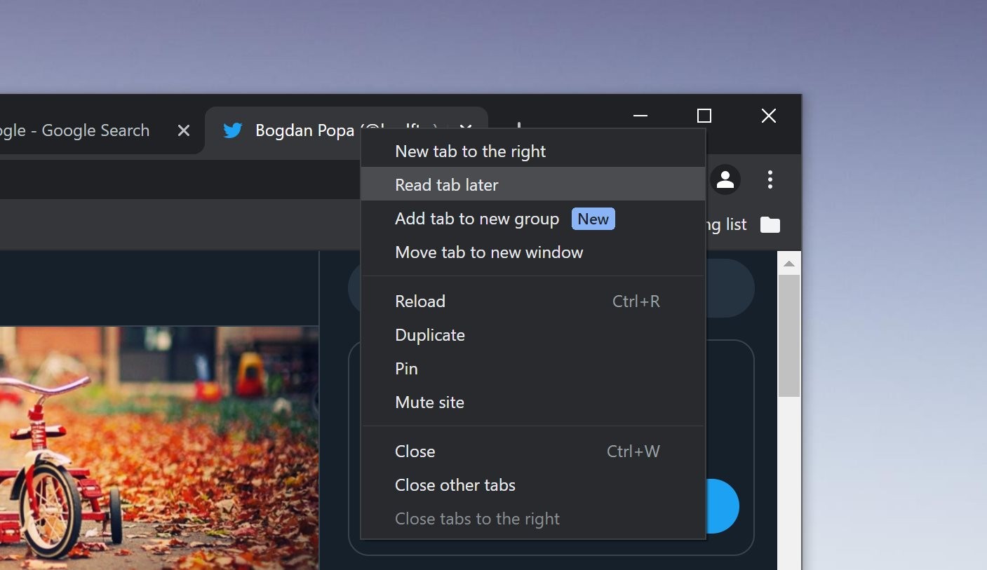 This is the new google chrome read later feature 531180 2