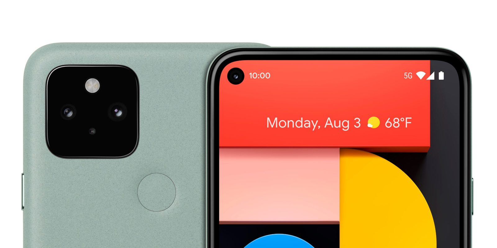 Google looks to be using an under display top speaker
