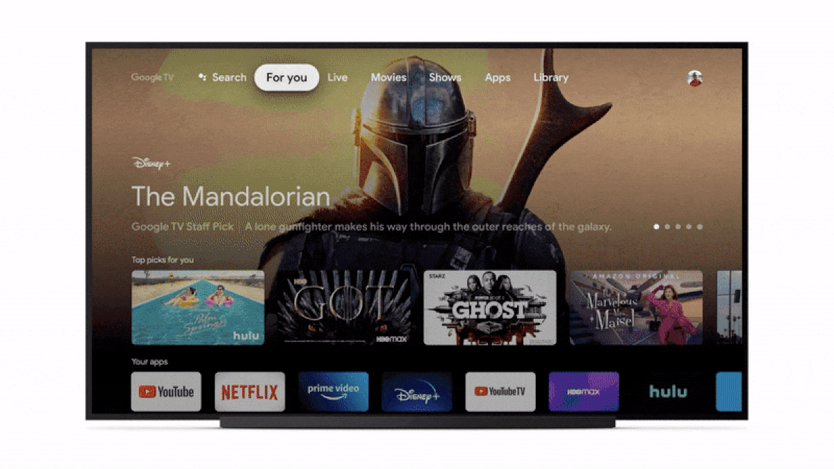 How to try out the new google tv homescreen on