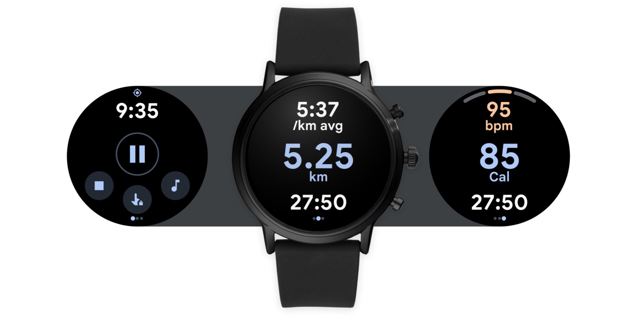 Google fit workouts wear os