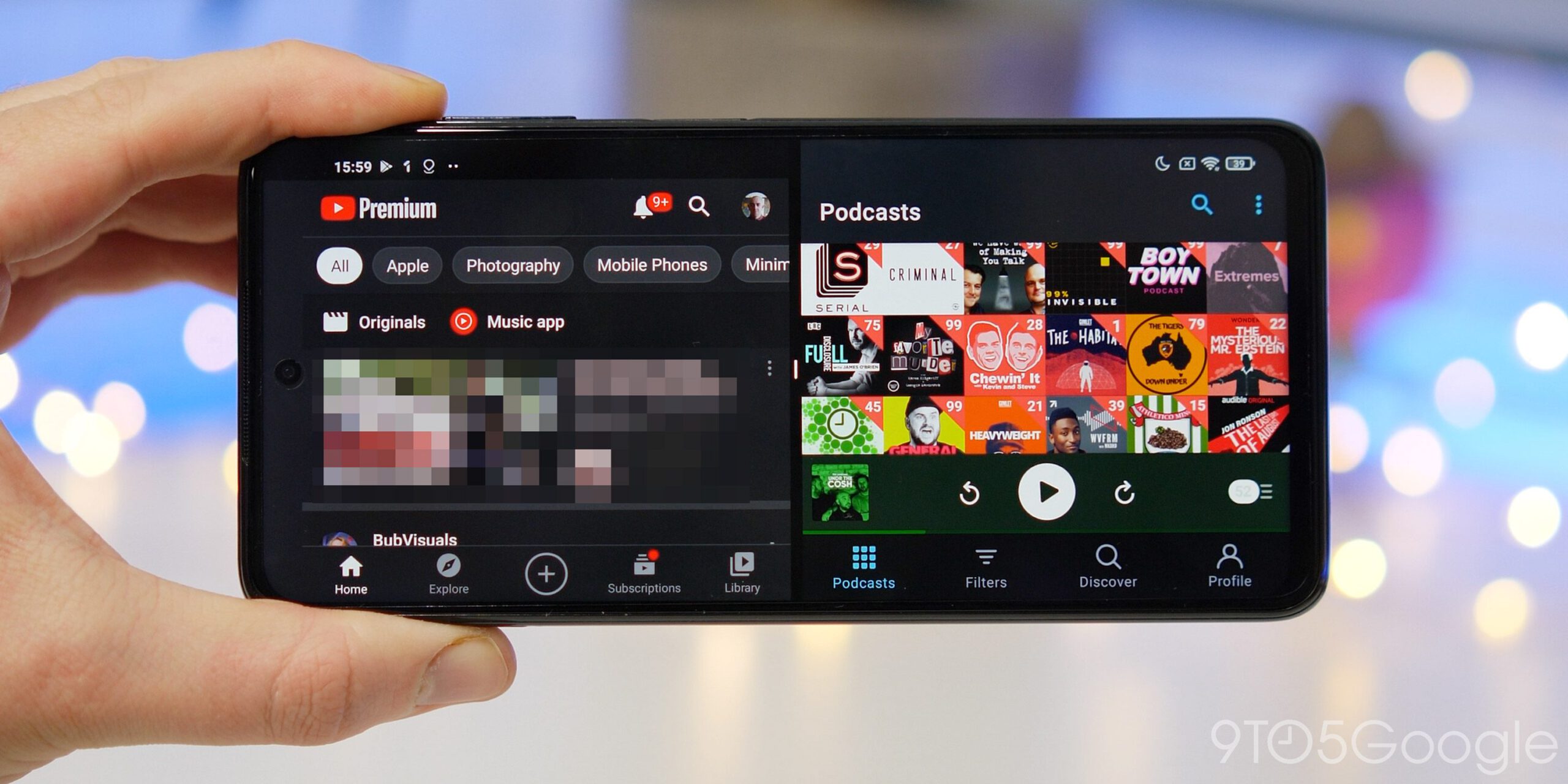How to enter split screen on android 11 scaled