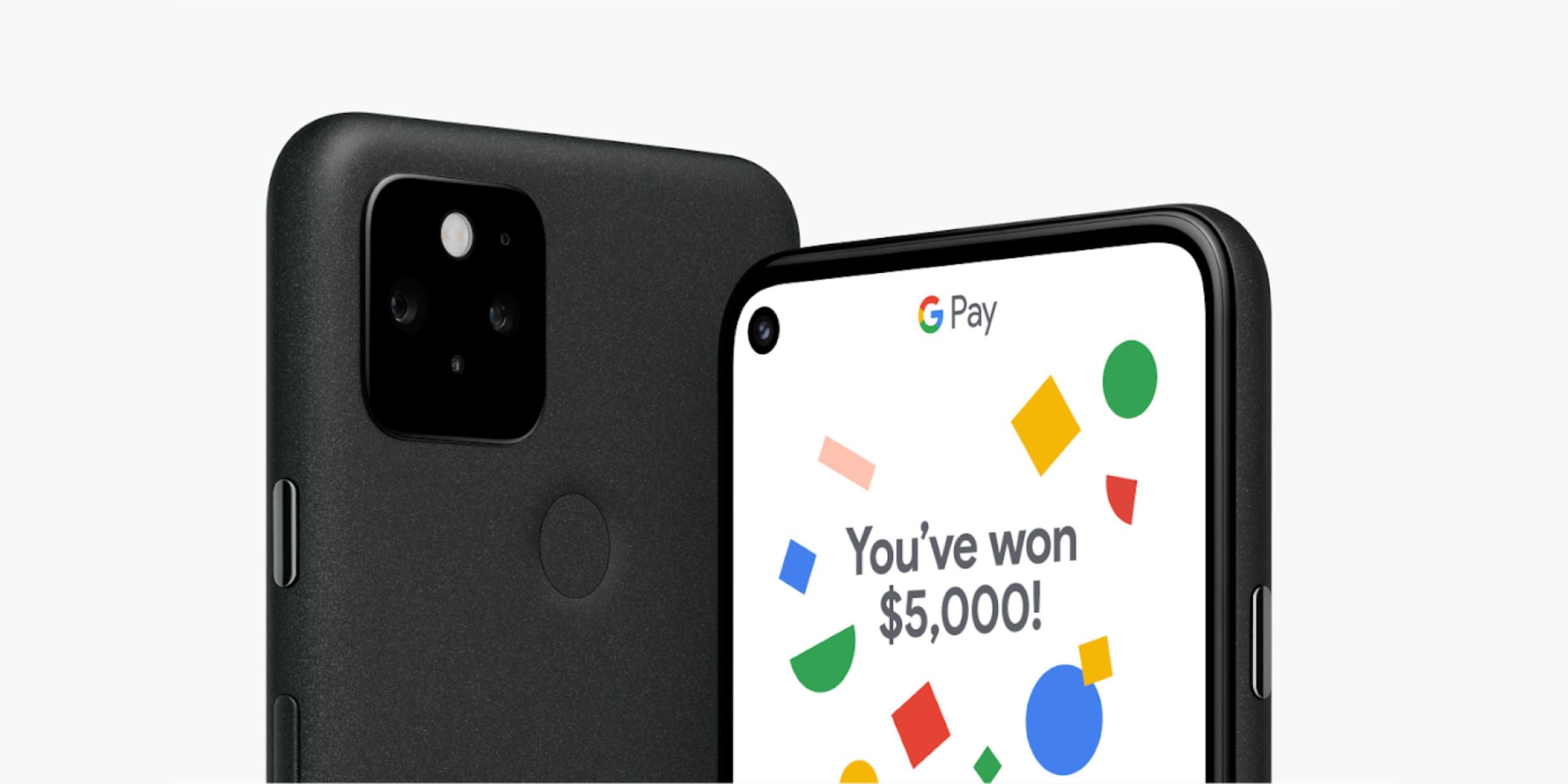 Pixel 5 5g sweepstakes