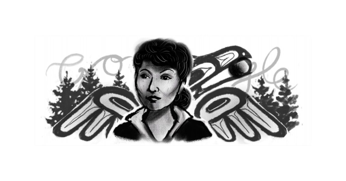 Elizabeth peratrovich doodle header