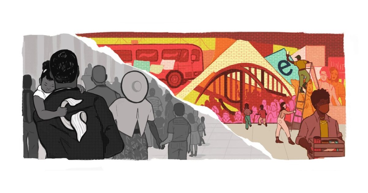 Martin luther king jr day 2021 doodle