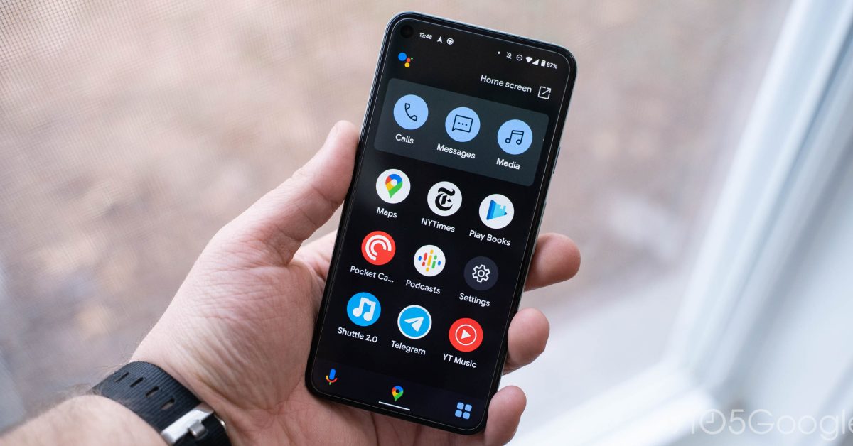 Google assistant driving mode 2