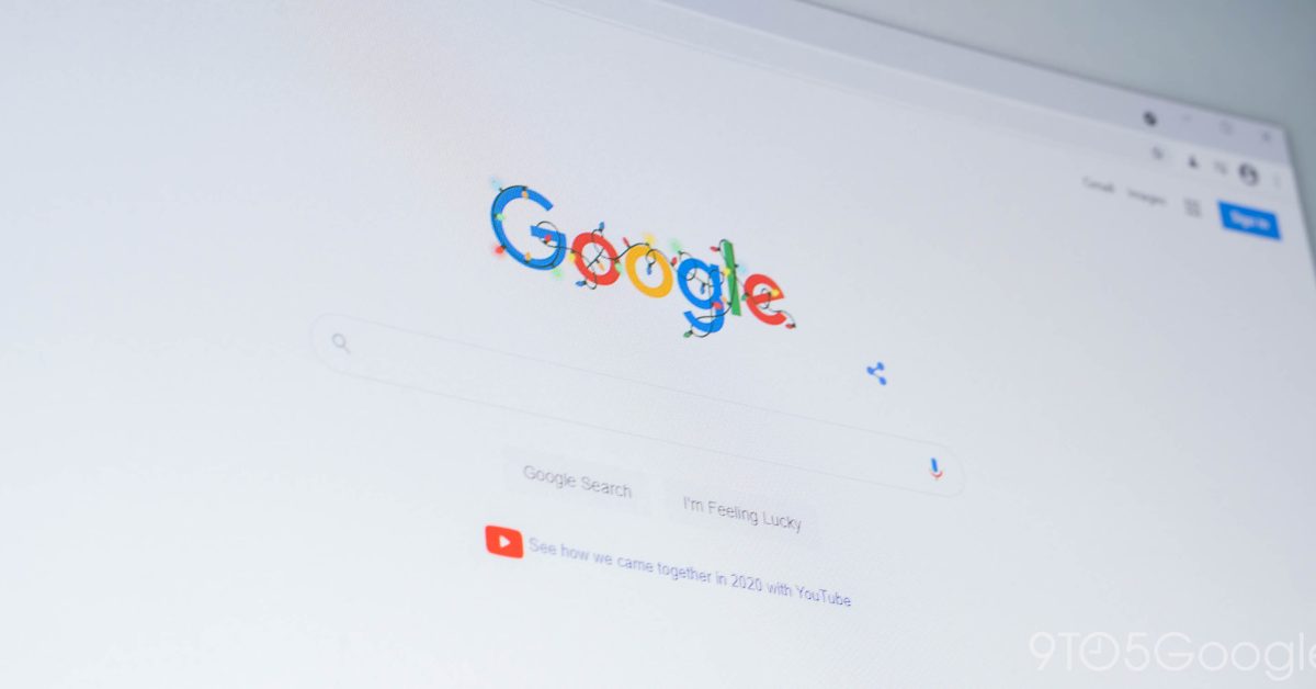 Google search holiday 2020